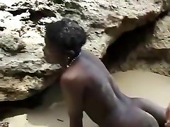 Hottest amateur Outdoor, Interracial porn clip