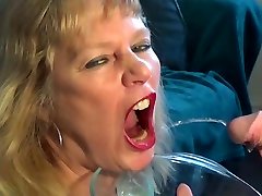 Piss and cum for mouth restraints slut