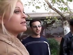 Slutty MILF Picks Up Young Studs to Fuck