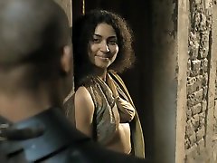 game of thrones s05e01 2015 meena rayann, yoga class big boobs clarke