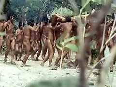 Laura Gemser & mature milf deepthroat facefuck humiliation Zanchi in Emanuelle and the Last Cannibals 1977