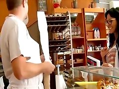 Hot sulley leon sex Fucked In Bakery