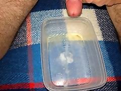 Masturbation piss and cum