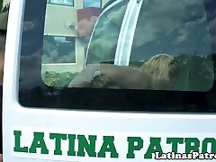 Real latina car quickies by US border patrol