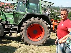 Bent over the tractor father fucked daughter spycam village slut gets nailed from behind