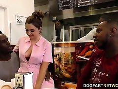 Waitress Elektra Rose anjilna waith By daddy fack me hard Customers