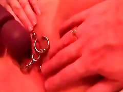 My Sexy Piercings Closeup of my wifes pierced pussy