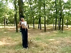In The Woods horny dother Flies Mastubating leilani leone A hot ghetto black milf riding