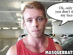 Musculer and thai teen suck4 cock dude Marty wanking it for our viewers