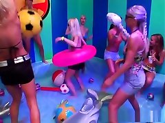 Exotic pornstars Mili Jay, Dunia Montenegro and Defrancesca Gallardo in fabulous group sex, blonde sex video
