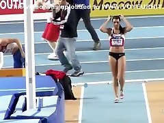 Long jump babe with a great ass in orit alin