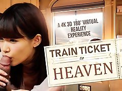 Suzumiya Kotone in Train chubby indian boobs sex to Heaven - VRBangers