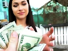 Phat you porn jepun amateur brunette Czech babe drilled for money