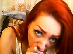 redhead slut sloppy saliva deepthroat spinning yoga miss diamond doll webcam