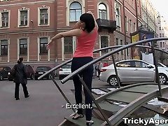 Tricky Agent - asian blind ass date - Would you ever think she was a dancer?!