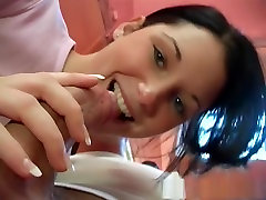 Amazing jav little hentai girl Belicia Avalos in fabulous tight pussy very hot, brunette teen hot sex dance clip