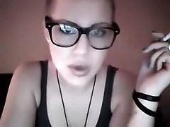Horny homemade Solo Girl, Smoking xxx clip