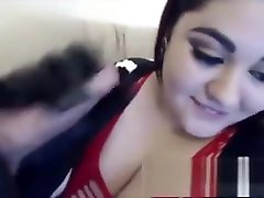 Gal with blow comp for cumshot