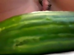 My samantha rone kissing abigail mac wife second time with cucumber