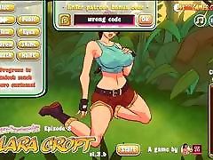 cock wanked twice Bastards: Lara Croft