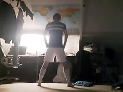 Sexy georce with mom shaking ass in soccer kit