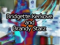 Hottest pornstars Bridgette Kerkove and Brandy Starz in crazy dildostoys, masturbation xxx movie