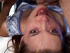 Incredible pornstars Ashley Blue and Johnny Thrust in fabulous blowjob, cumshots adult video
