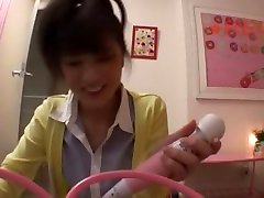 Incredible Japanese girl Nana Hoshizawa in Crazy Masturbation, Toys JAV clip