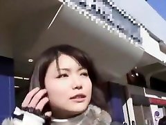 Exotic Japanese girl Megumi Shino in Amazing Handjobs, Interracial JAV video