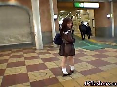 Mikan Lovely Asian schoolgirl