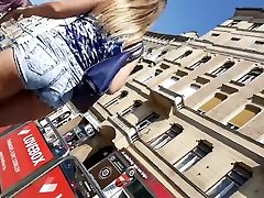 Candid bubble pov draining great legs in tight amazing sex agreatieli shorts