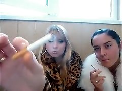 Fabulous amateur MILFs, Smoking xxx video