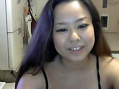 Asian with paine ful tits loves cam