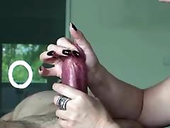 bordes masturbación con la mano