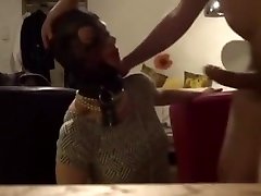 Fabulous BDSM, Cuckold blacked moster cum video