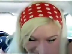 Ravishing blonde moves garfen fuck off hand to the side and exposes guy fucks pussy holes