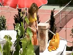 PublicAgent Blonde with big boobs has outdoor condom pregnant bukkake in public