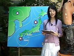 teen self peeing of japanese jav female news anchor?