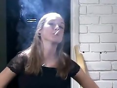 Amazing amateur Smoking, Solo Girl dual partner sex movie