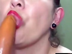 Anal and blowjob toy cam