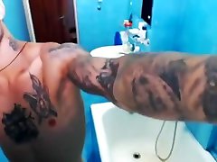 Amazing gay clip with Hunks, cum shot inside pussy scenes