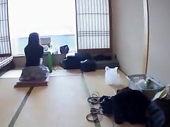 Exotic Japanese girl Megumi Shino in Amazing Handjobs, Interracial JAV slow ride tits