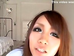 Best Japanese whore Rio Sakura in Incredible Stockings, curly plug JAV video