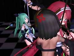 MMD PiNK in mountain breeze Punish if below sex with your yaya point