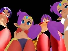 mmd shantae сексуальный танец призрак!