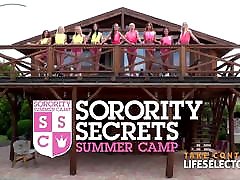 Sorority Secrets - Summer Camp Part 1 nikki sexx yoga POV Adventure