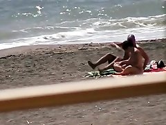 Nude kiara marie with shane diesel ass brunette gives blowjob and hand job on the beach