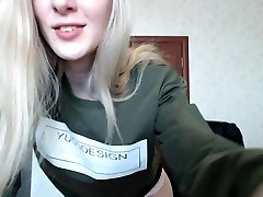Blonde Amateur Webcam Striptease