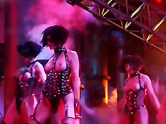 Gina Gershon y Elizabeth Barkley desnudo escena de Showgirls