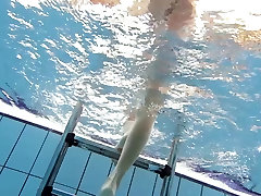 Anna - nude swimming underwater